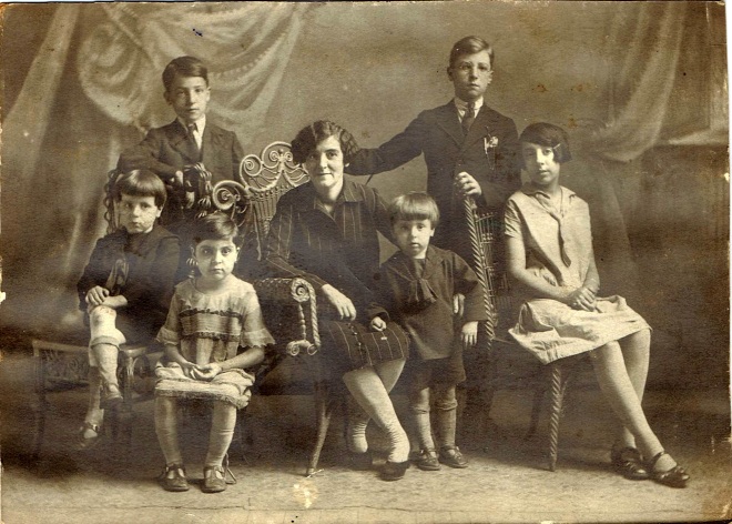 Alivine Beaudoin et ses enfants